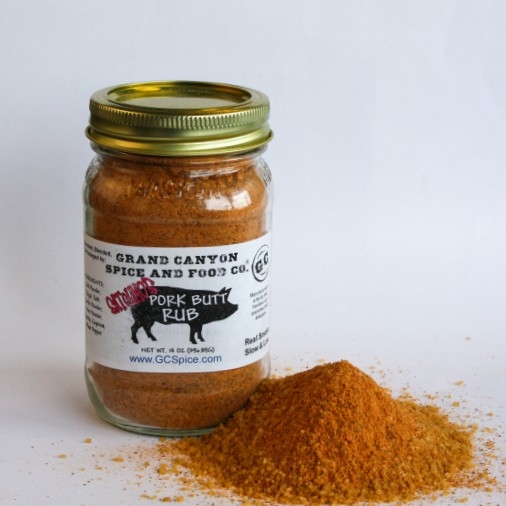 BBQ Pork Rub Mason Jar