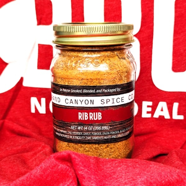 BBQ Rib Rub Mason Jar