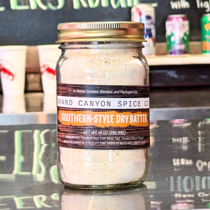 Satchmo's House-Smoked Southern Style Dry Batter Mason Jar